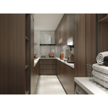 UNSIP Múltiple Diseño Dark Color Modular Kitchen Cabinete